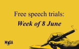 Free speech trials: Week of June 8